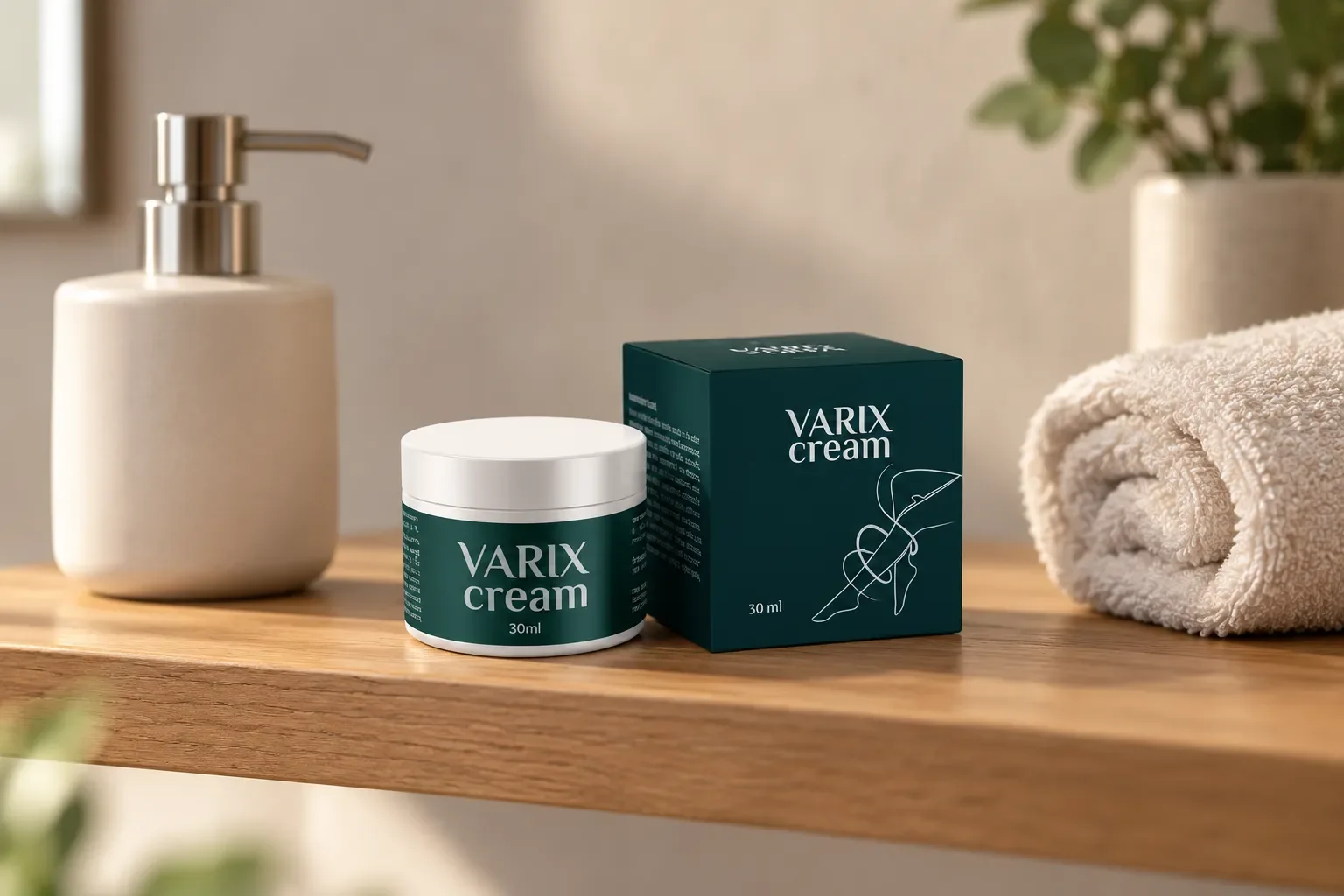 Varix cream — Verpackung im Alltag